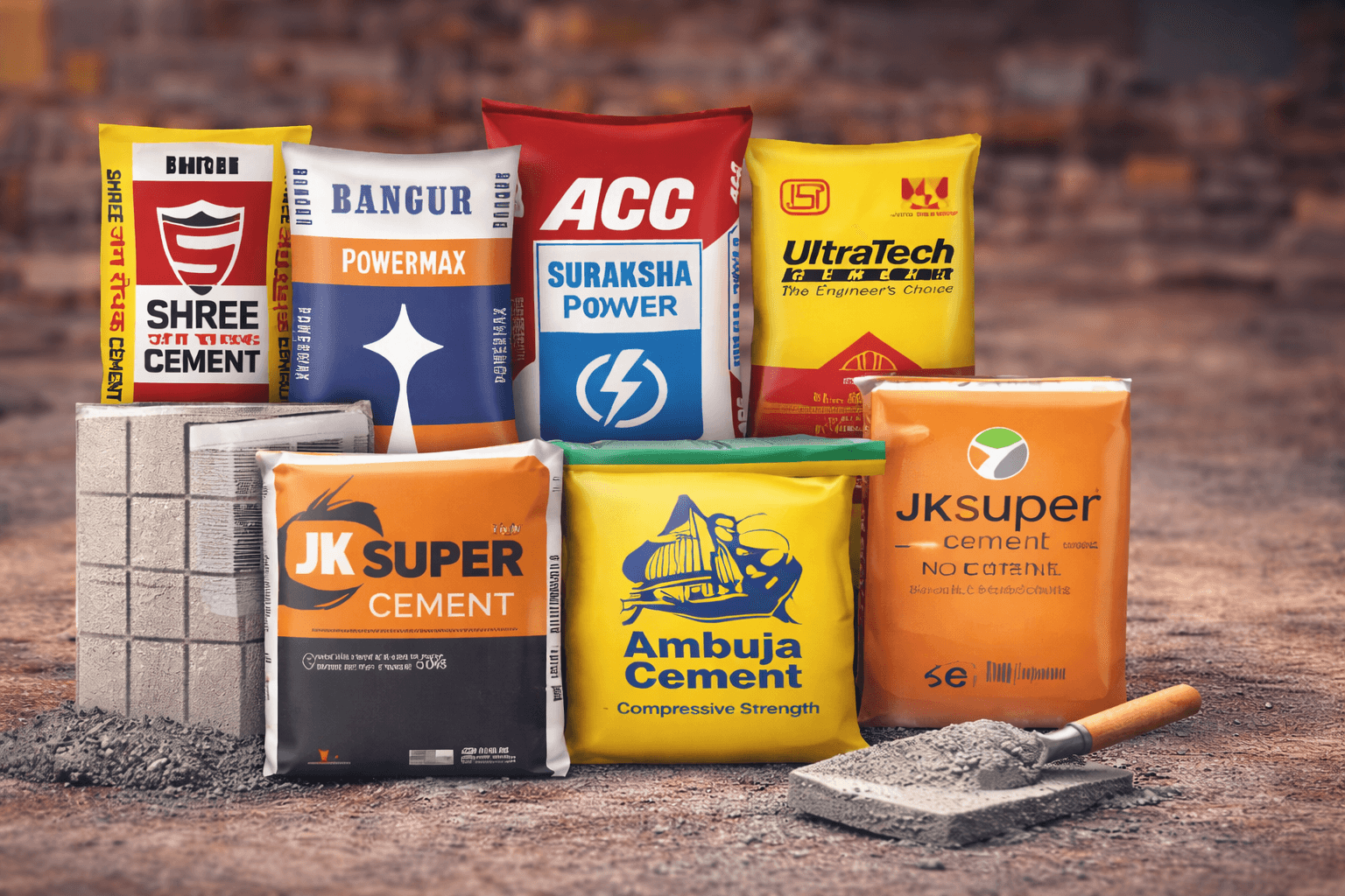 Premium quality cement bags